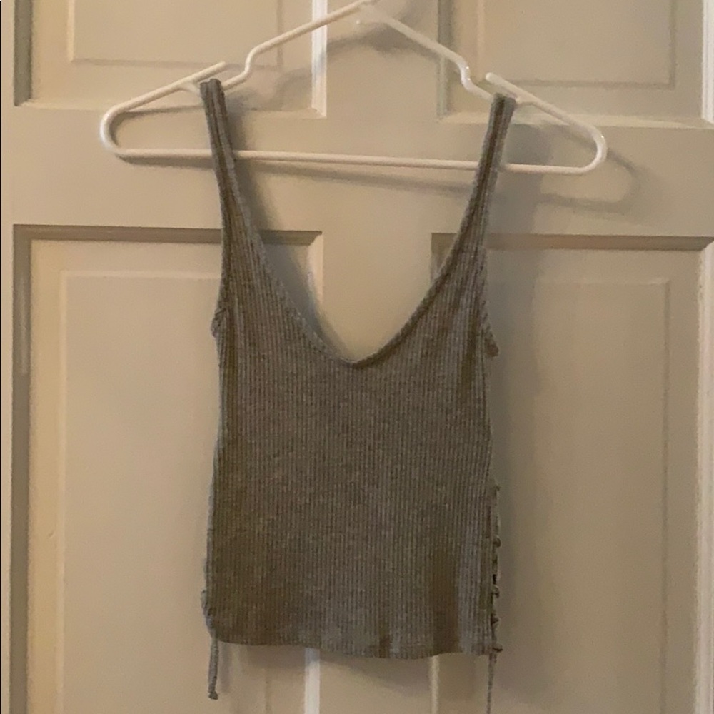 ✨NWT✨ Urban Outfitters heather grey ribbed tank